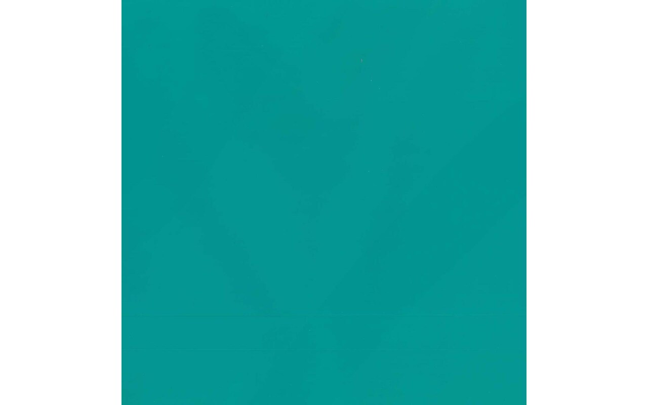 PA Vinyl Sheets 12 piece, Turquoise, Permanent, Adhesive, Glossy